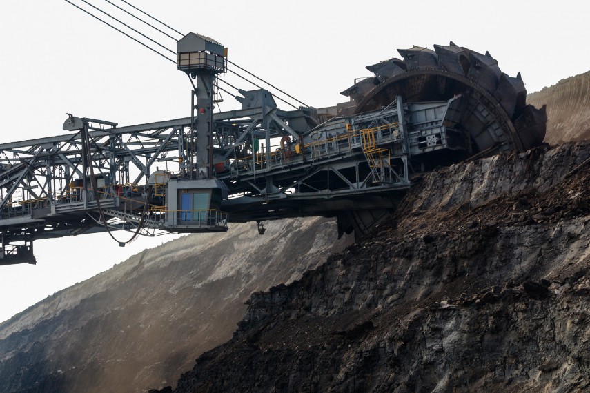 Russia relies on coal mining